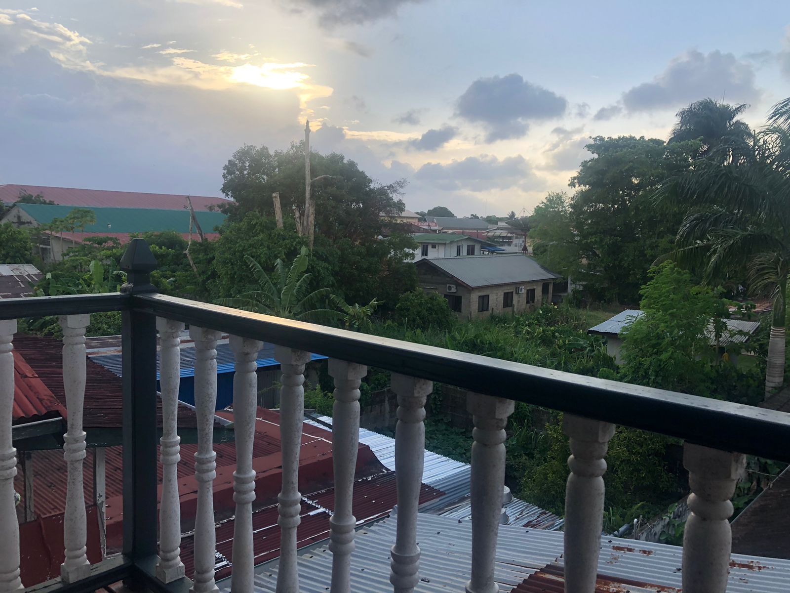 Balcony first floor