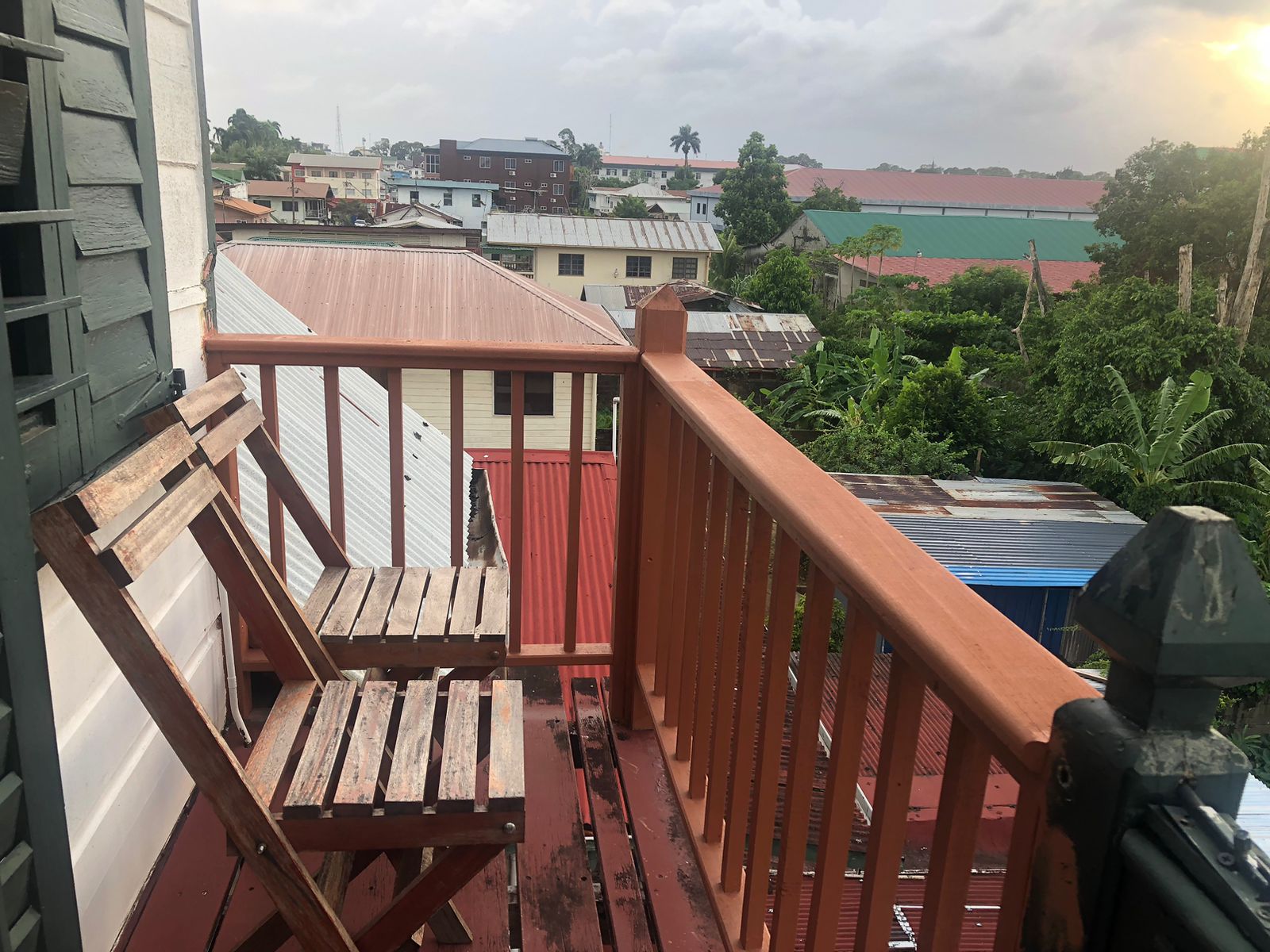Balcony second floor